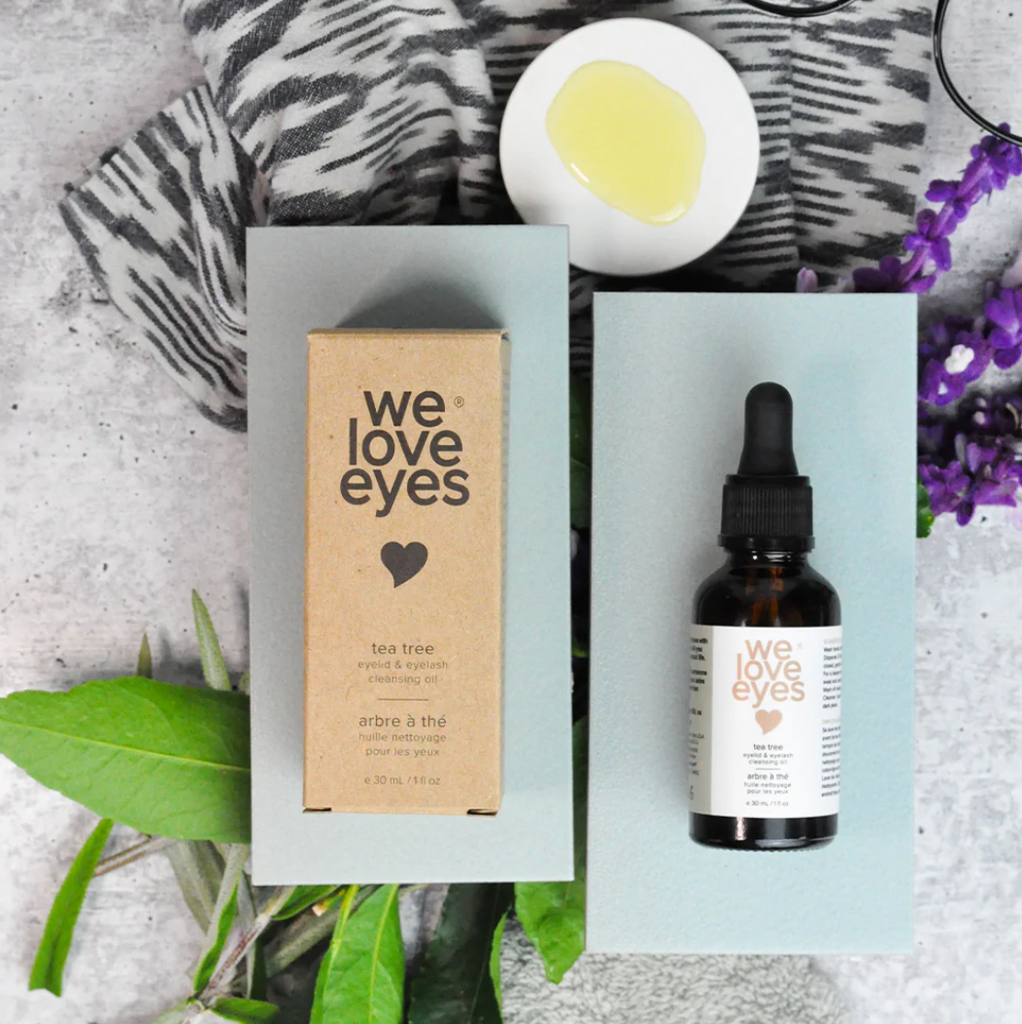 WE LOVE EYES Tea Tree Eyelid Cleansing Oil WE LOVE EYES Tea Tree Eyelid Cleansing Oil - 